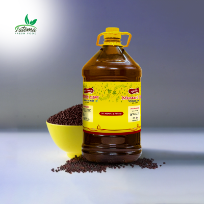 Deshi Maghi Mustard Oil Cold Pressed Wooden Ghani – Pure & Natural Cooking Oil Country Maghi Mustard Oil – Cold Pressed Wooden Ghani, 100% Pure Organic Deshi Maghi Wood Pressed Mustard Oil – Healthy Traditional Cooking Oil Organic Cold Pressed Maghi Mustard Oil from Wooden Ghani – Deshi Sarisha Tel Pure Wooden Ghani Maghi Mustard Oil – Cold Pressed, Natural & Chemical-Free